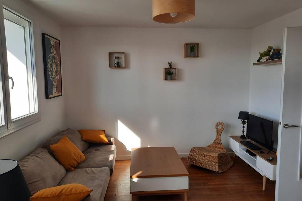 Appartement 70M² 3 Chambres Avec 3 Lits 2 Places Troyes Dış mekan fotoğraf