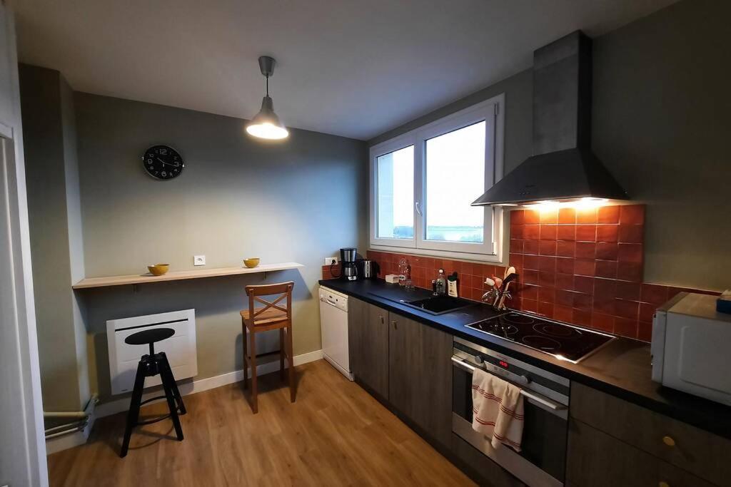 Appartement 70M² 3 Chambres Avec 3 Lits 2 Places Troyes Dış mekan fotoğraf